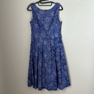 Gorgeous Blue Floral Dress